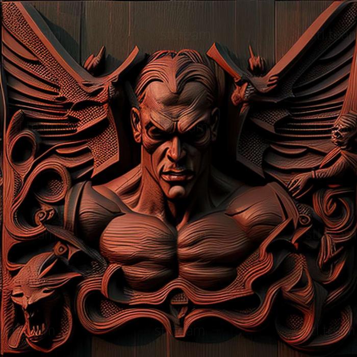 3D модель Дияволи Третя гра (STL)